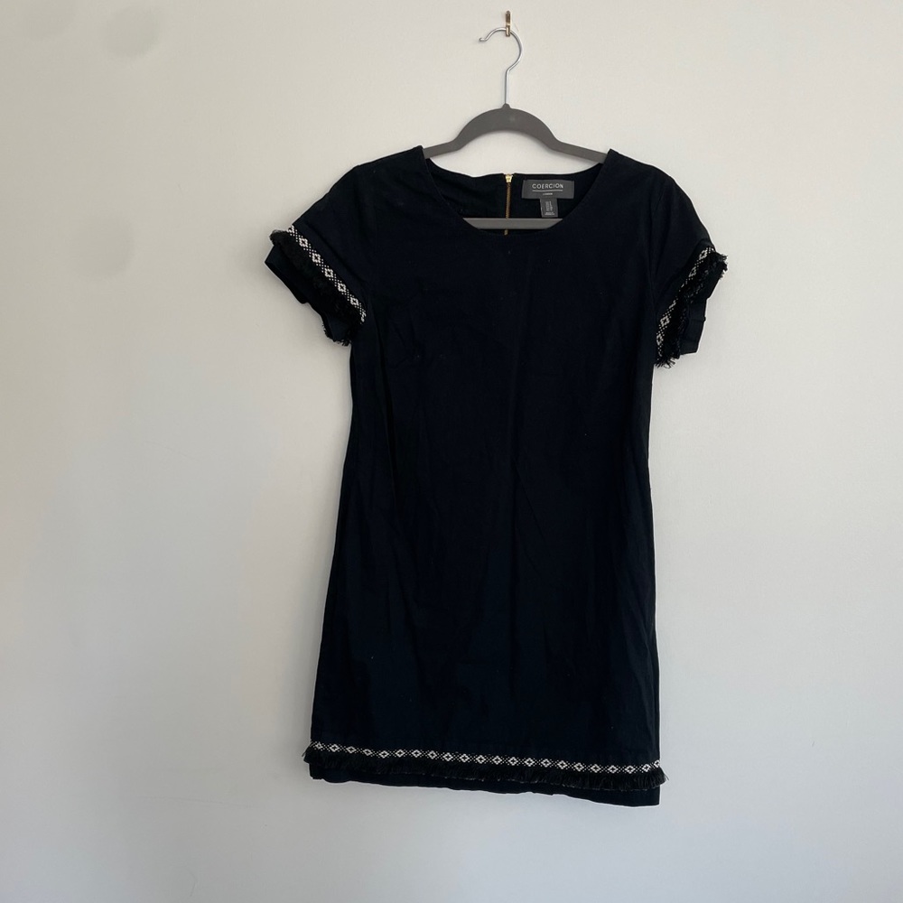 Coercion Black Dress